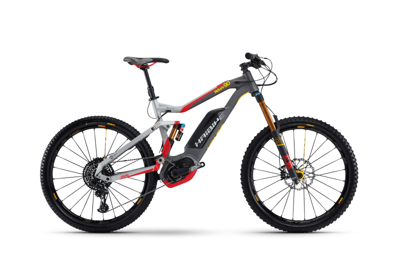 Электровелосипед Haibike Хduro Nduro 9.0 Серый с Красным original 2017 Электровелосипед Haibike Хduro Nduro 9.0 Серый с Красным original 2017