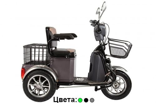 Трицикл Rutrike S1 V2 500W 48v 18Ah - электроскутер